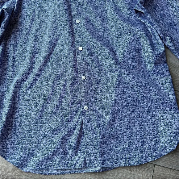 Michael Kors OEKO-TEX Non  Iron Printed Slim Fit Dress Shirt - Picture 7 of 14